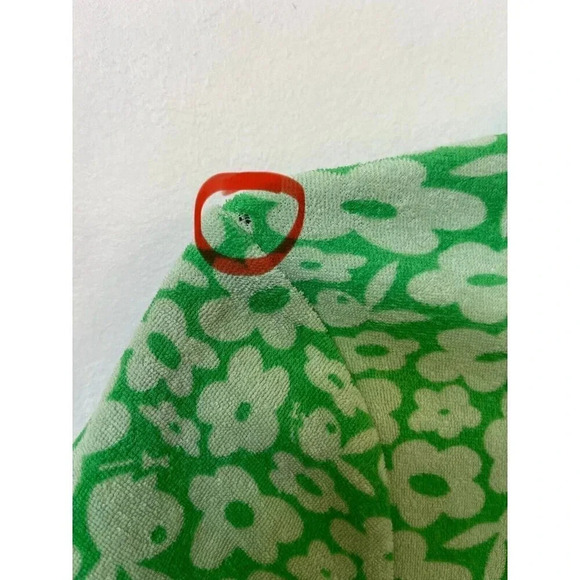 Pacsun x Playboy NWT Terry Romper size S Green and Blue Beach Wear One Piece - Picture 16 of 16